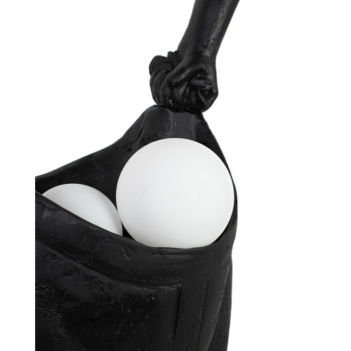 MOOSEE lampa podłogowa HUMAN HOUDINI      czarna