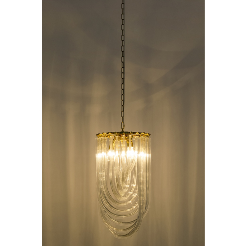 MOOSEE lampa wisząca MURANO L złota