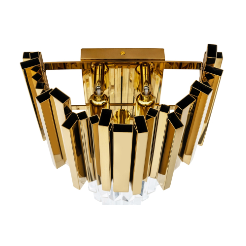 MOOSEE lampa ścienna IMPERIAL WALL GOLD   - stal, kryształ
