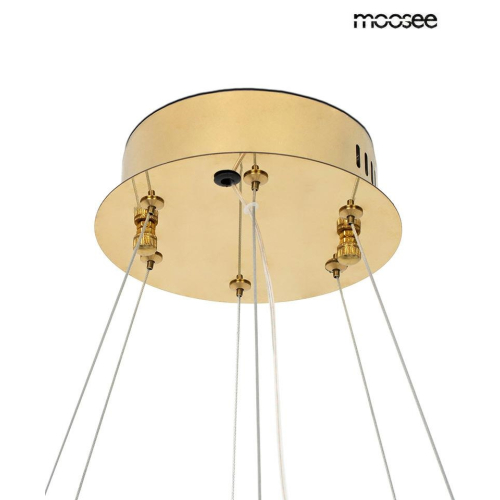 MOOSEE lampa wisząca SAVOY 100 złota