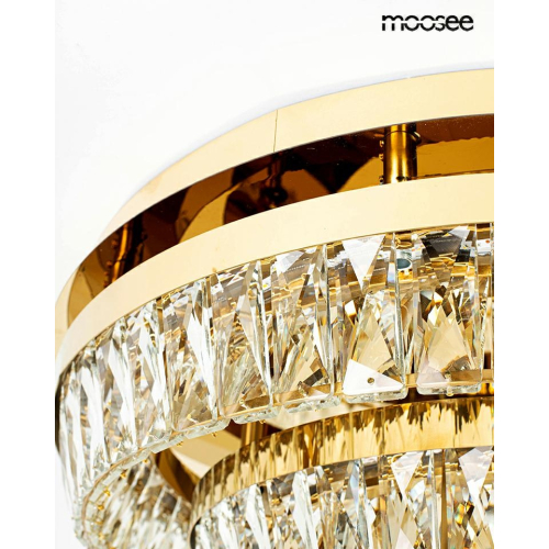 MOOSEE lampa sufitowa / plafon SAVOY 2    złota
