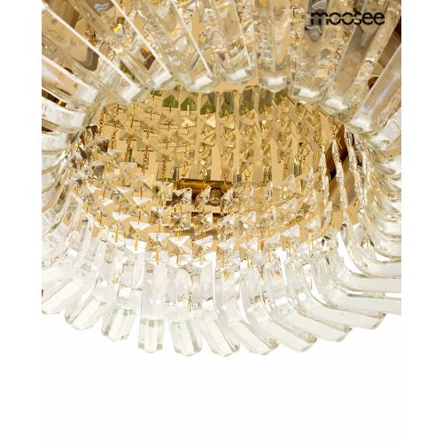 MOOSEE lampa sufitowa / plafon BALUNA 80  złota
