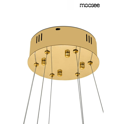MOOSEE lampa wisząca WAVE 80 złota