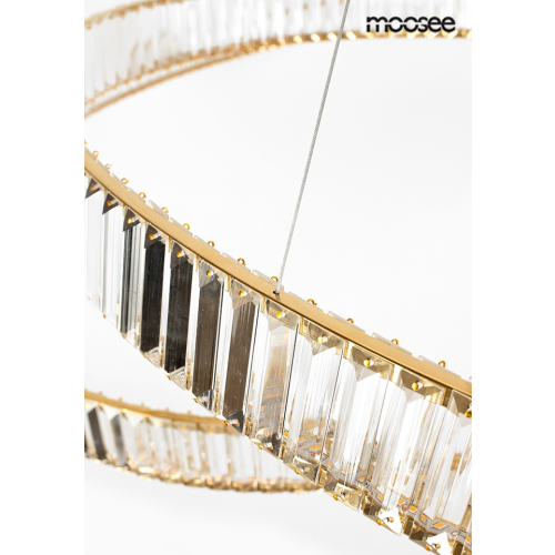MOOSEE lampa wisząca WAVE 160A złota
