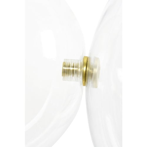 MOOSEE lampa wisząca CAPRI LINE 3 złota   - 180 LED, aluminium, szkło