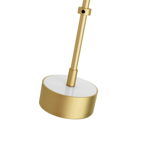 MOOSEE lampa wisząca CAPRI LINE 3 złota   - 180 LED, aluminium, szkło