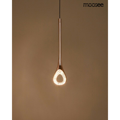 MOOSEE lampa wisząca VUELO miedziana
