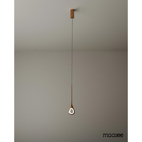 MOOSEE lampa wisząca VUELO miedziana