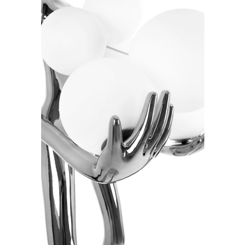 MOOSEE lampa podłogowa HUMAN SILVER       PREMIUM