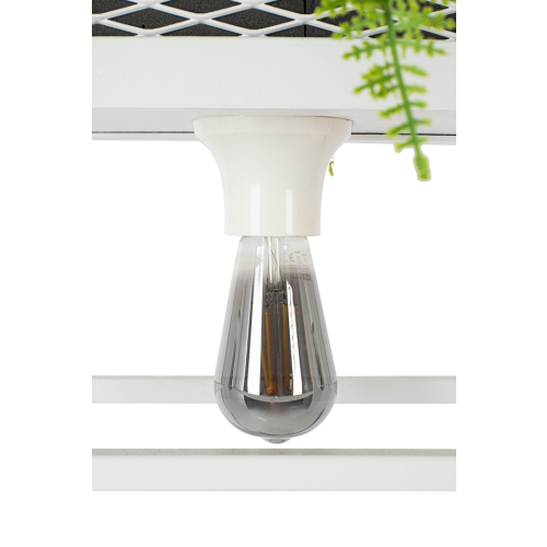 Lampa wisząca / kwietnik SEMIRA 100 INDUSTRIAL biała