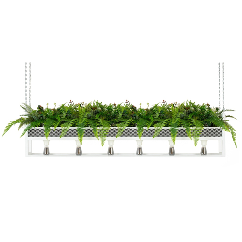 Lampa wisząca / kwietnik SEMIRA 180 INDUSTRIAL biała