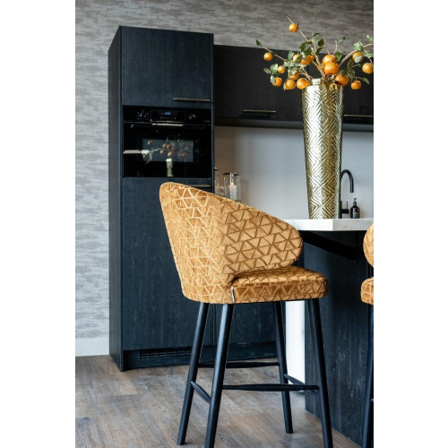 RICHMOND krzesło barowe INDIGO GOLD