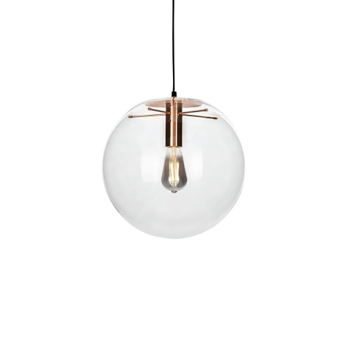 Lampa wisząca SANDRA 20 miedziana - szkło, metal