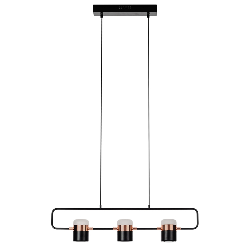 Lampa wisząca BLINK 3 czarna - LED, metal