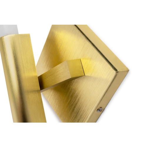 Lampa ścienna CANDELABR WALL złota - aluminium, szkło