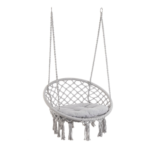 BIZZOTTO fotel wiszący ogrodowy JAVIER    szary