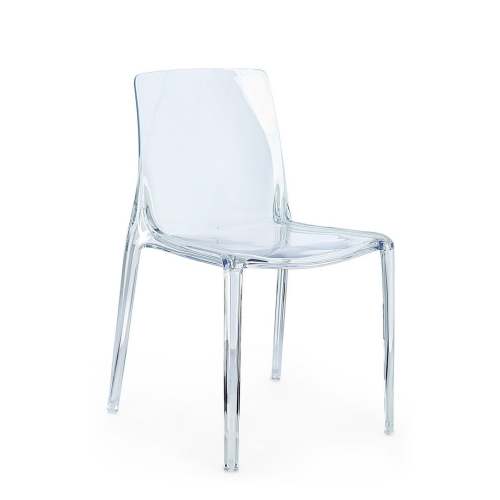 BIZZOTTO krzesło ogrodowe ADELE           transparentne