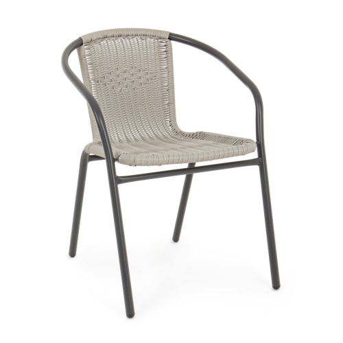 BIZZOTTO krzesło ogrodowe RIPLEY beżowe