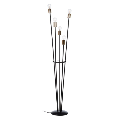 BIZZOTTO lampa podłogowa TORCH czarna