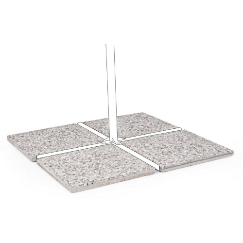 BIZZOTTO obciążenie 4x20kg parasola INES