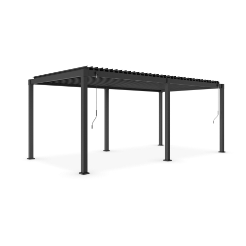 BIZZOTTO pergola ogrodowa GARDA 3x6       szara