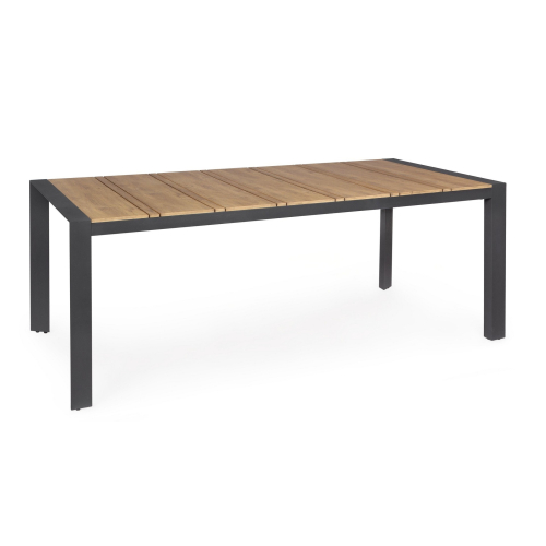 BIZZOTTO stół ogrodowy ELIAS 198          naturalny