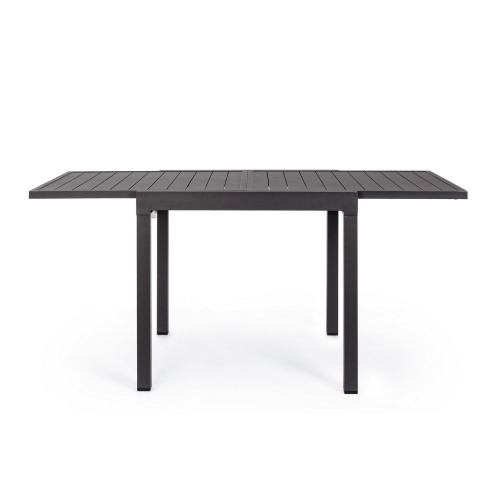 BIZZOTTO stół ogrodowy PELAGIUS 83-166    szary / rozkładany