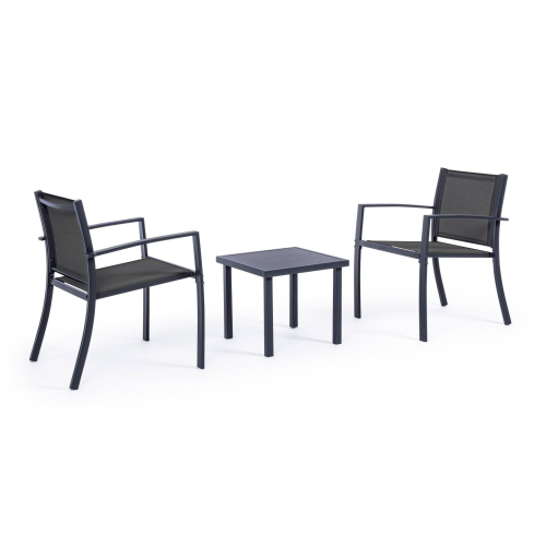 BIZZOTTO zestaw ogrodowy AURI czarny