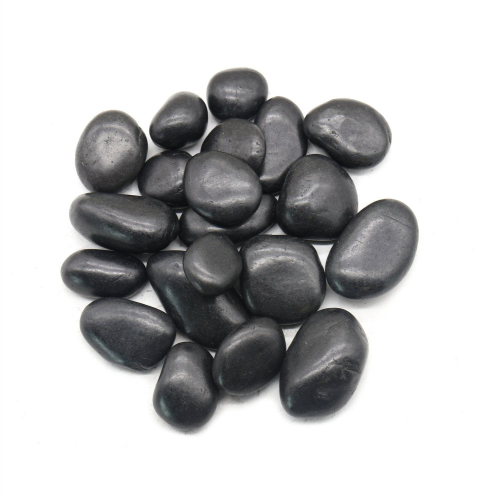 Kamień dekoracyjny ogrodowy 3-5 cm 1 kg   czarny