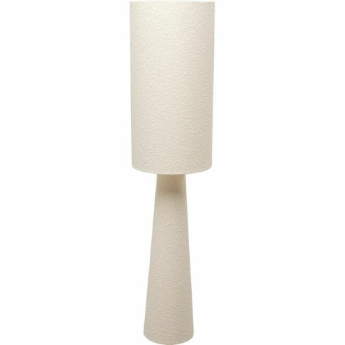 KARE lampa podłogowa MARLEEN BOUCLE 130   cm beżowa