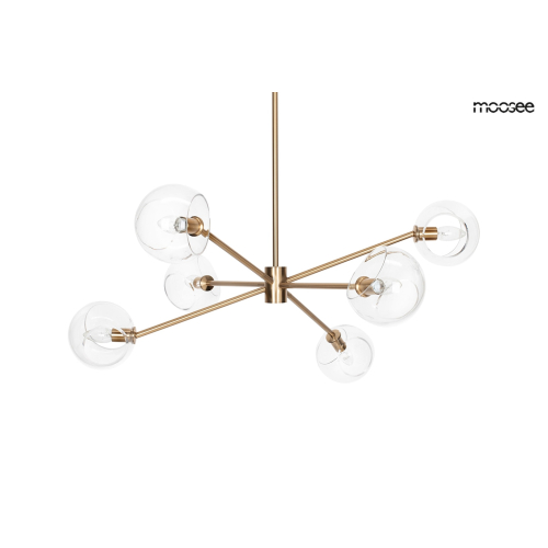 MOOSEE lampa wisząca AURA 6 złota