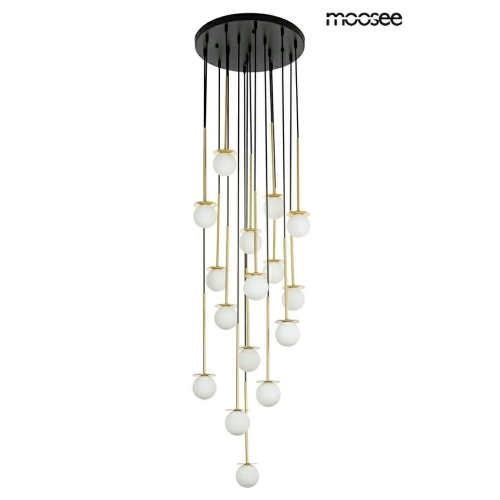 MOOSEE lampa wisząca CANNON DISC 16       złota