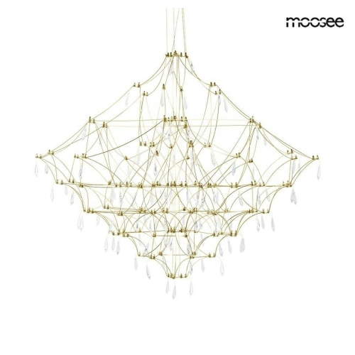 MOOSEE lampa wisząca CONSTELATION 100     GOLD - LED, stal szczotkowana