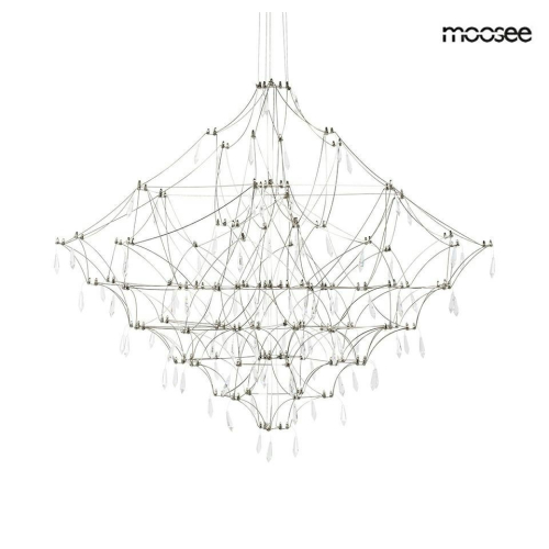 MOOSEE lampa wisząca CONSTELATION 100 -   LED, stal szczotkowana