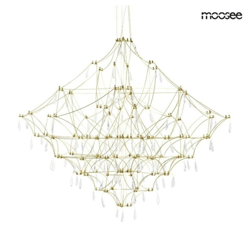 MOOSEE lampa wisząca CONSTELATION 120     GOLD - LED, stal szczotkowana