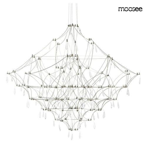 MOOSEE lampa wisząca CONSTELATION 200 -   LED, stal szczotkowana
