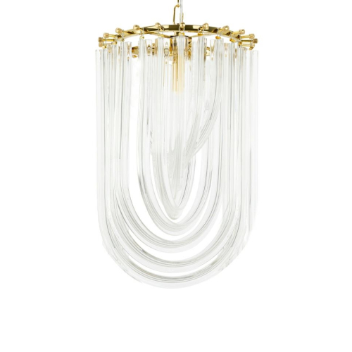 MOOSEE lampa wisząca MURANO S złota