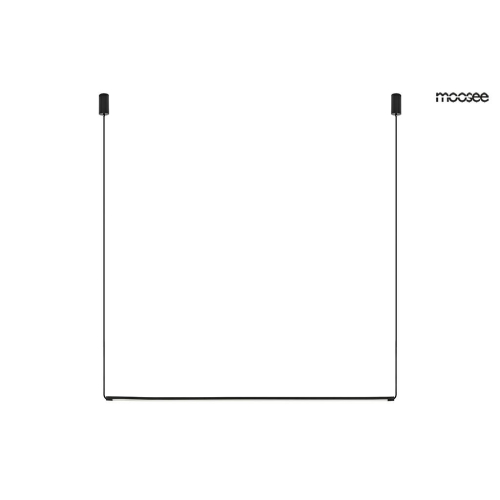 MOOSEE lampa wisząca OMBRE LEVEL 80  czarna