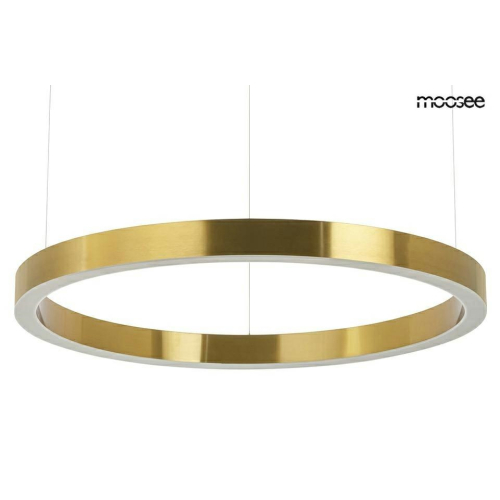 MOOSEE lampa wisząca RING 80 złota