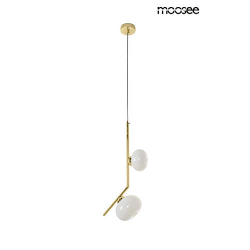 MOOSEE lampa wisząca RUGIA złota