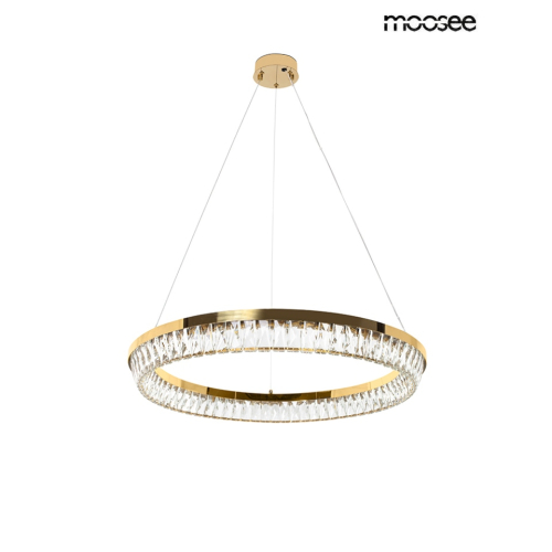 MOOSEE lampa wisząca SAVOY 80 złota
