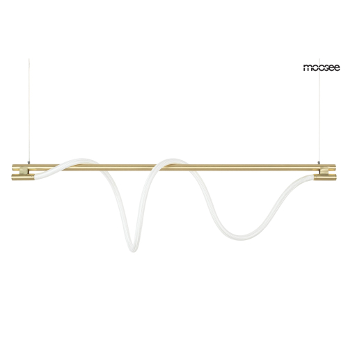 MOOSEE lampa wisząca SERPIENTE 120 złota