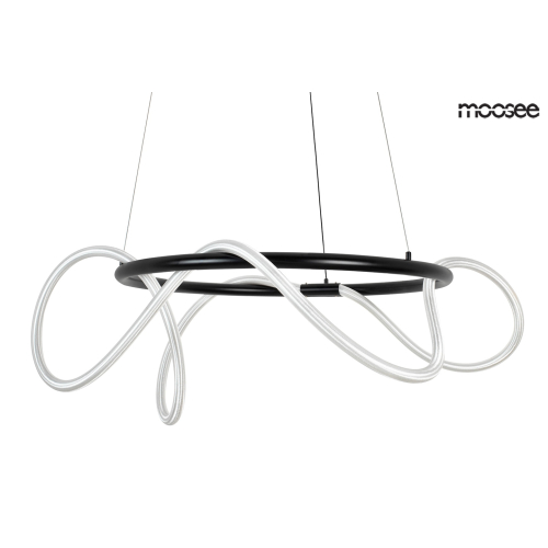 MOOSEE lampa wisząca SERPIENTE 60 czarna