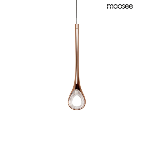MOOSEE lampa wisząca VUELO miedziana