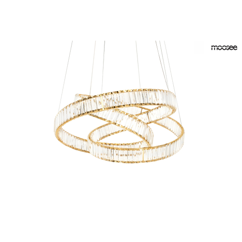 MOOSEE lampa wisząca WAVE 80 złota