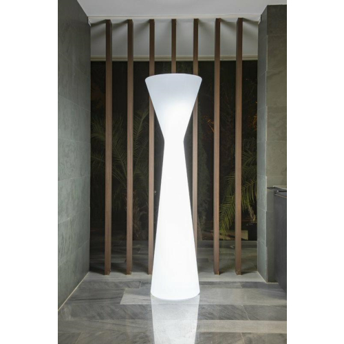 NEW GARDEN lampa podłogowa KONIKA 170  CABLE biała