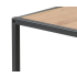 ACTONA zestaw stolików SEAFORD dąb - MDF, metal