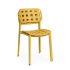 BIZZOTTO krzesło ogrodowe CLOVER żółte