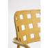 BIZZOTTO krzesło ogrodowe CLOVER ARM      żółte