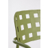 BIZZOTTO krzesło ogrodowe CLOVER ARM      zielone